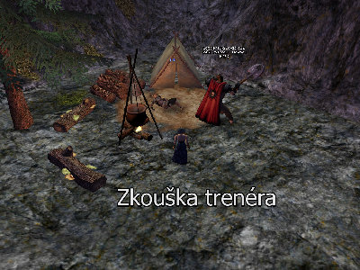 Zkouška trenéra...